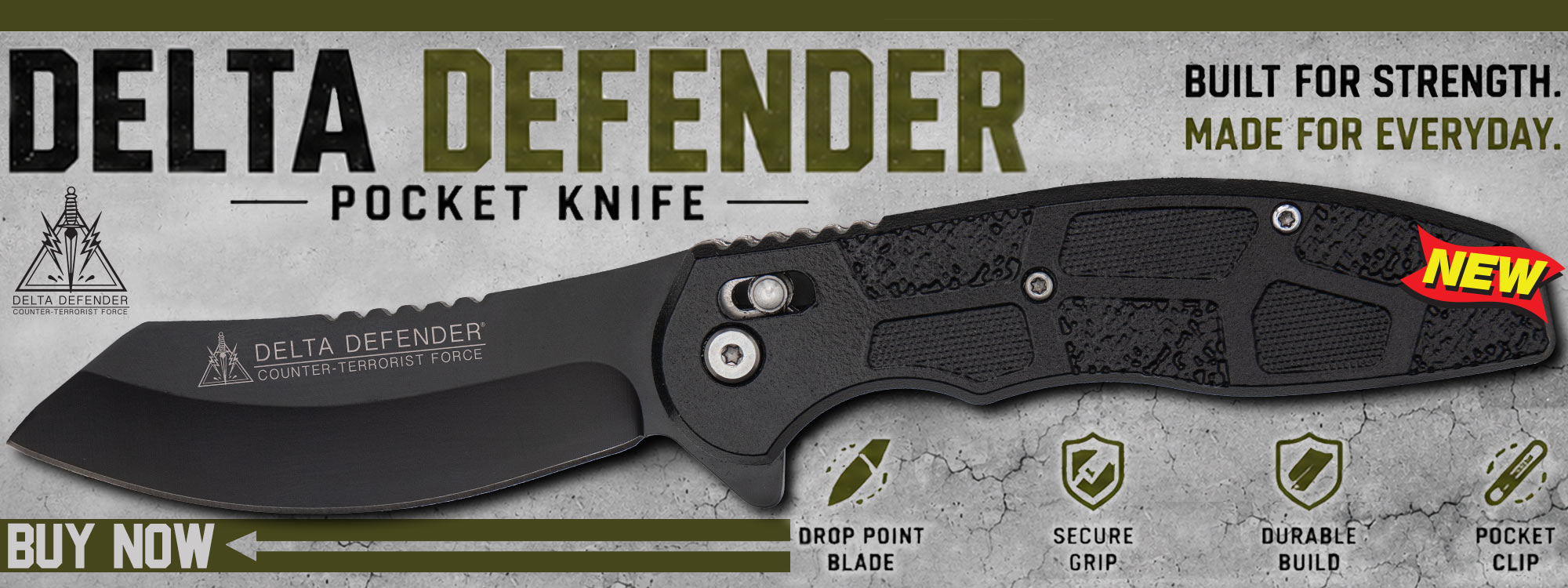 Delta Defender Pocket Knife