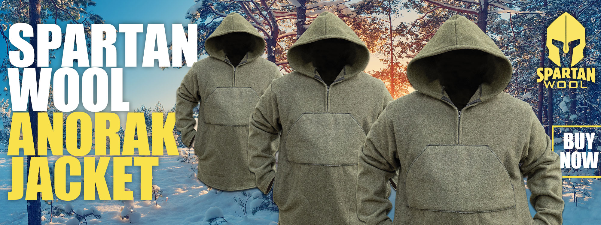 Spartan Wool Anorak Jacket XL