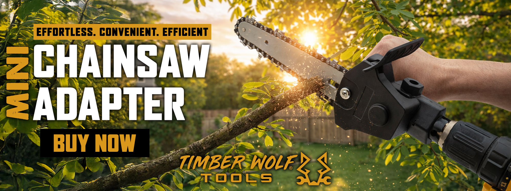 Timber Wolf Tools Mini Chainsaw Adapter