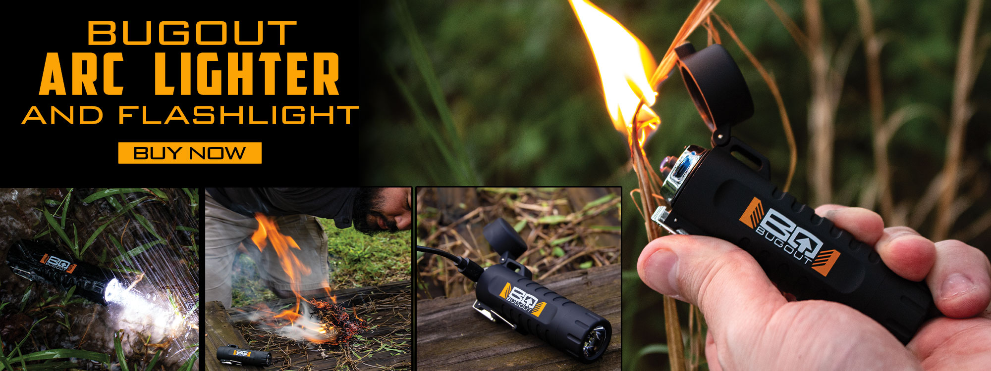 BugOut Arc Lighter and Flashlight