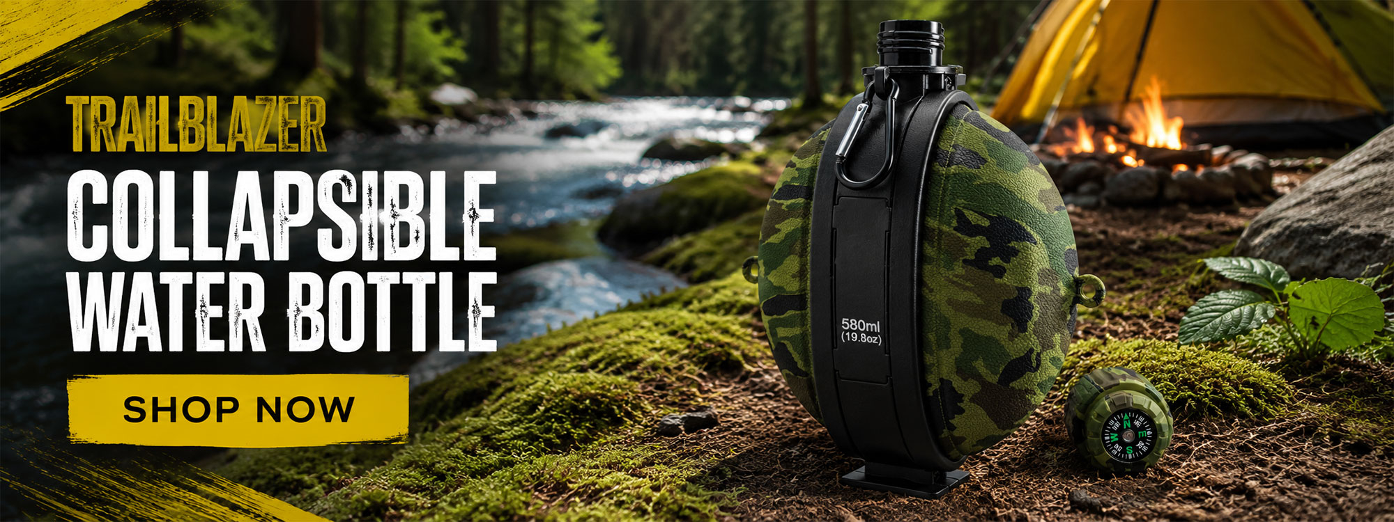 Trailblazer Collapsible Water Bottle