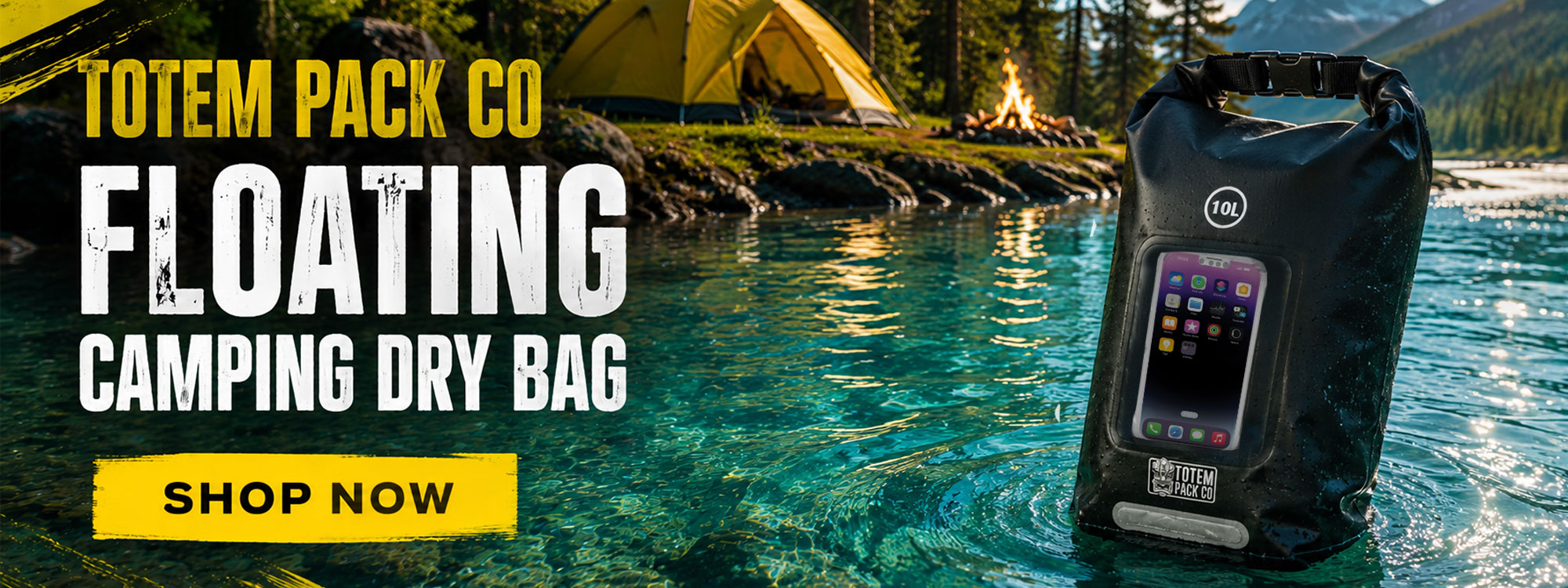 Totem Pack Co Floating Camping Dry Bag