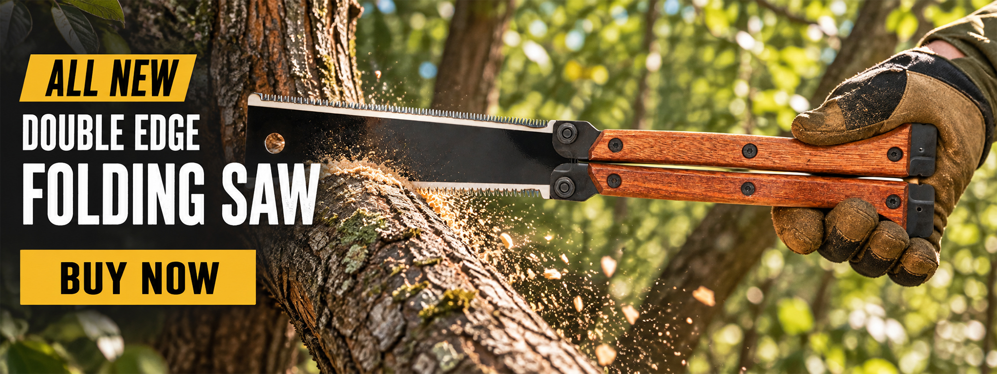 Double Edge Folding Saw