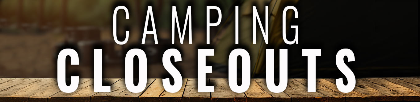 Camping Gear Closeouts