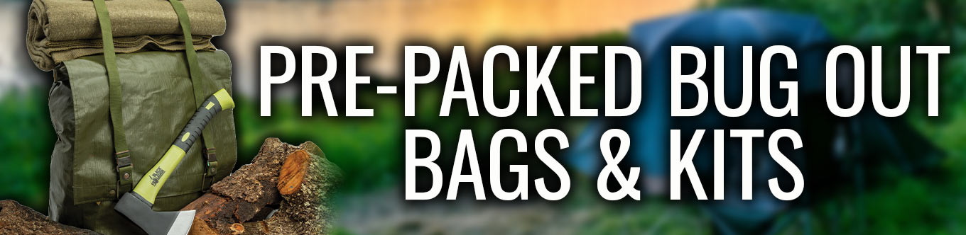 Pre-Packed Bug Out Bags & Kits