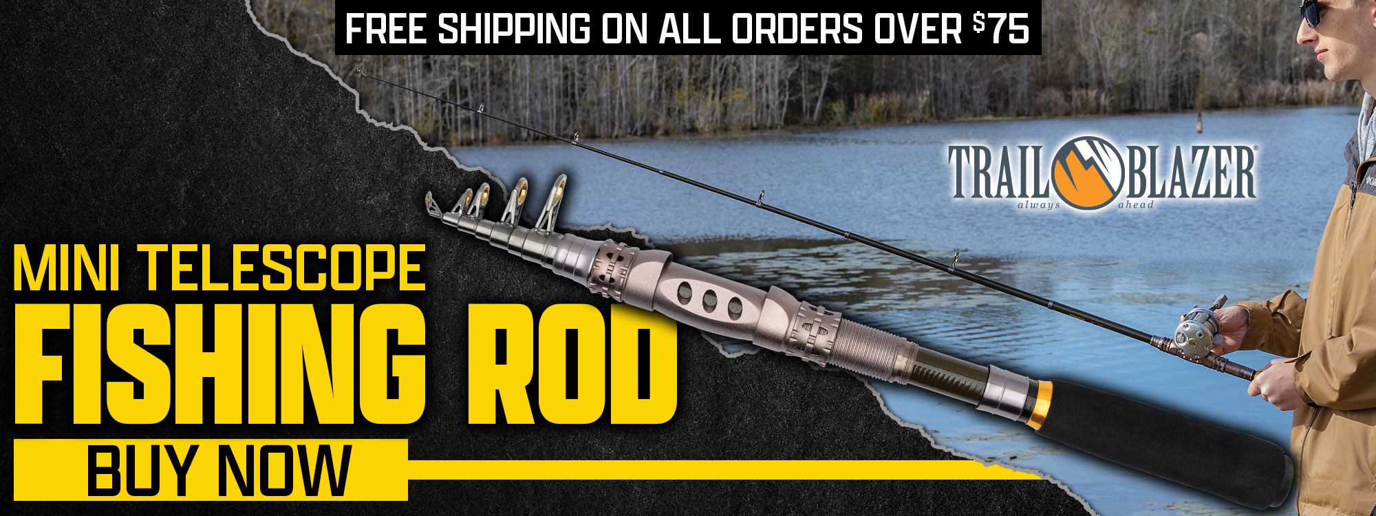 Trailblazer Mini Telescope Fishing Rod