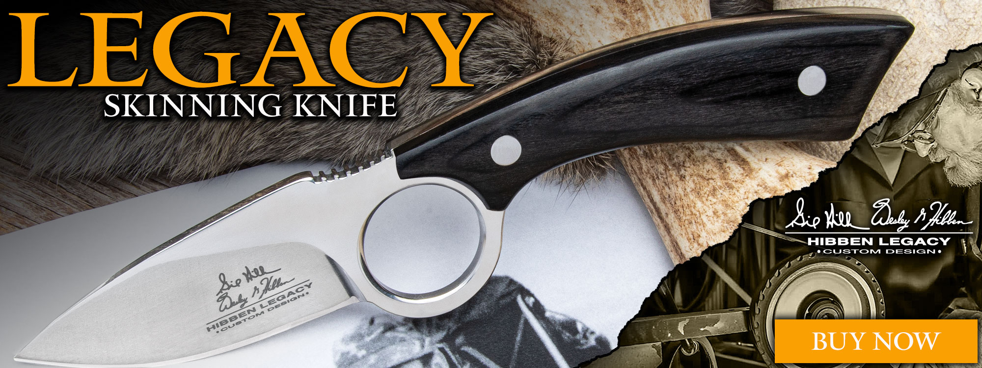 Hibben Legacy Skinning Knife