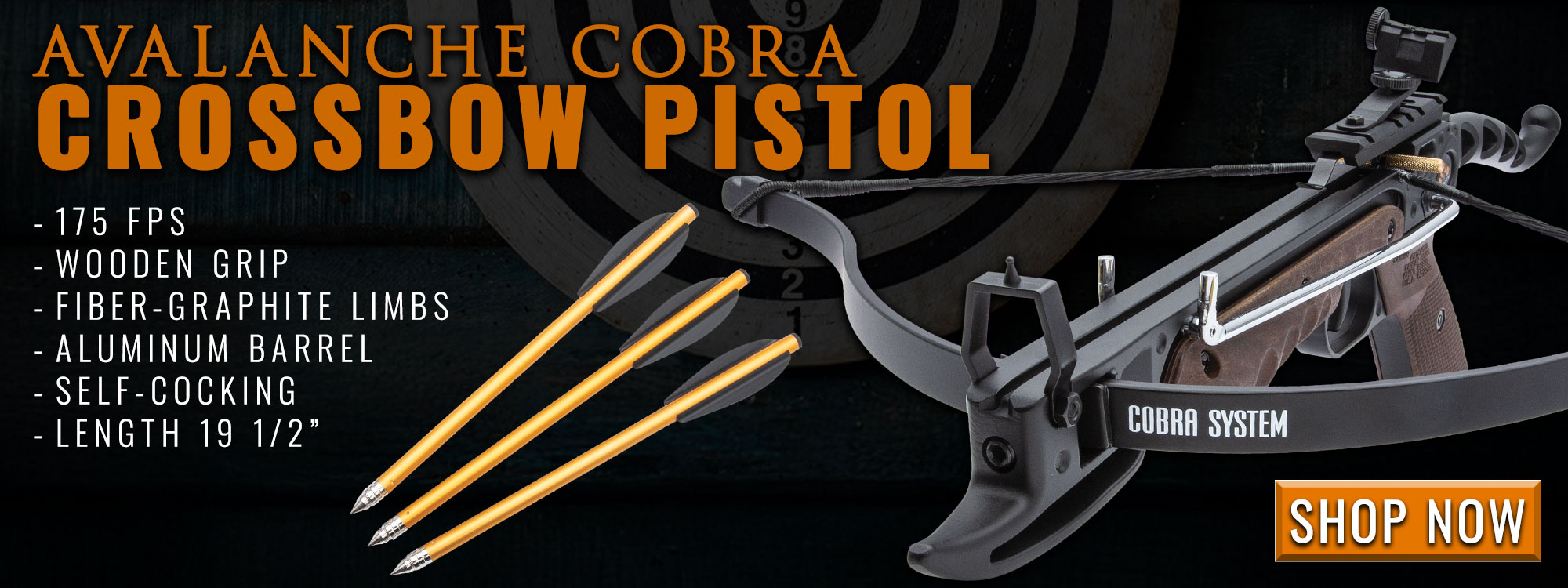 Avalanche Cobra Crossbow Pistol
