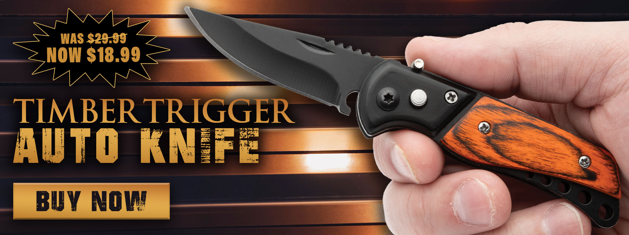 TimberTrigger Auto Knife
