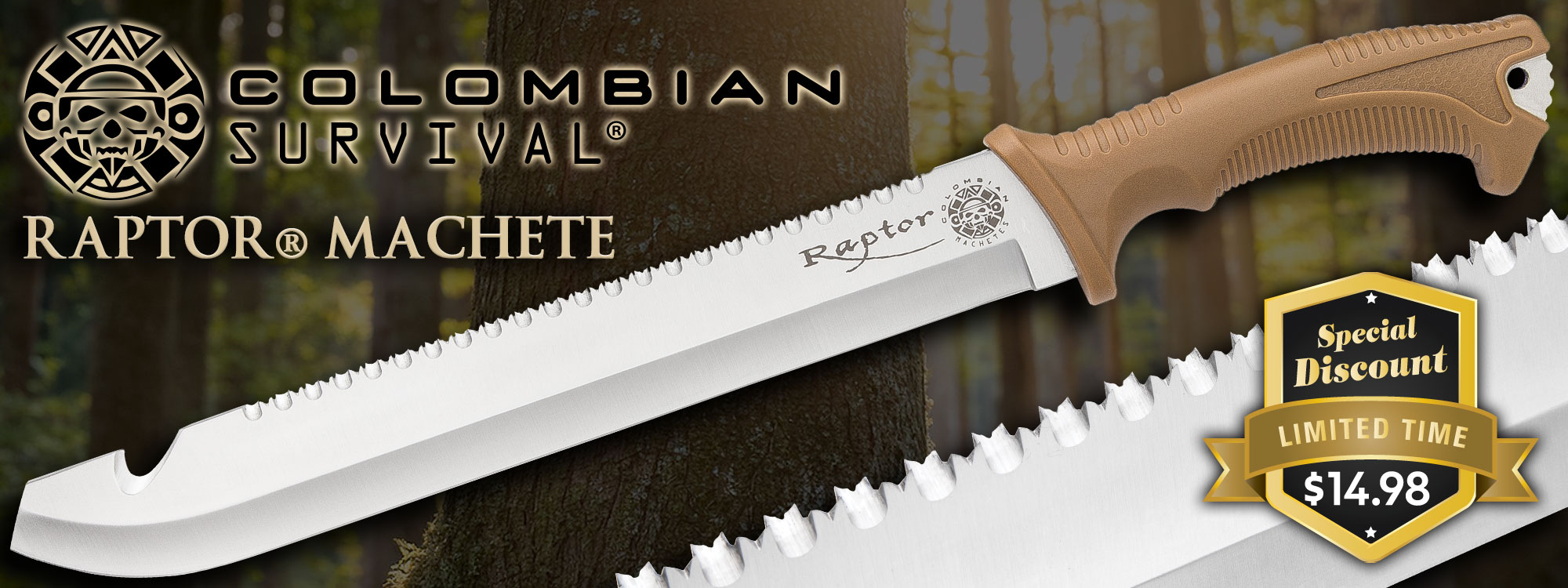 Colombian Raptor® Machete