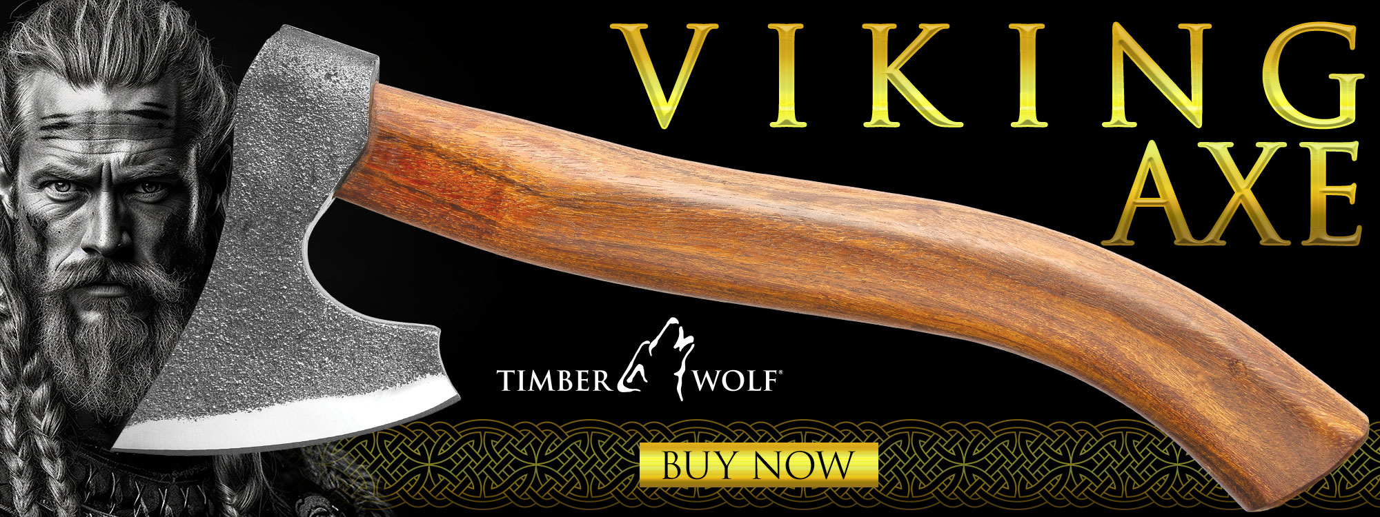 Timber Wolf Viking Axe