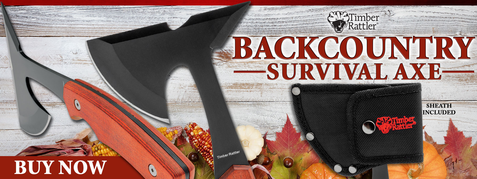 Timber Rattler Backcountry Survival Axe