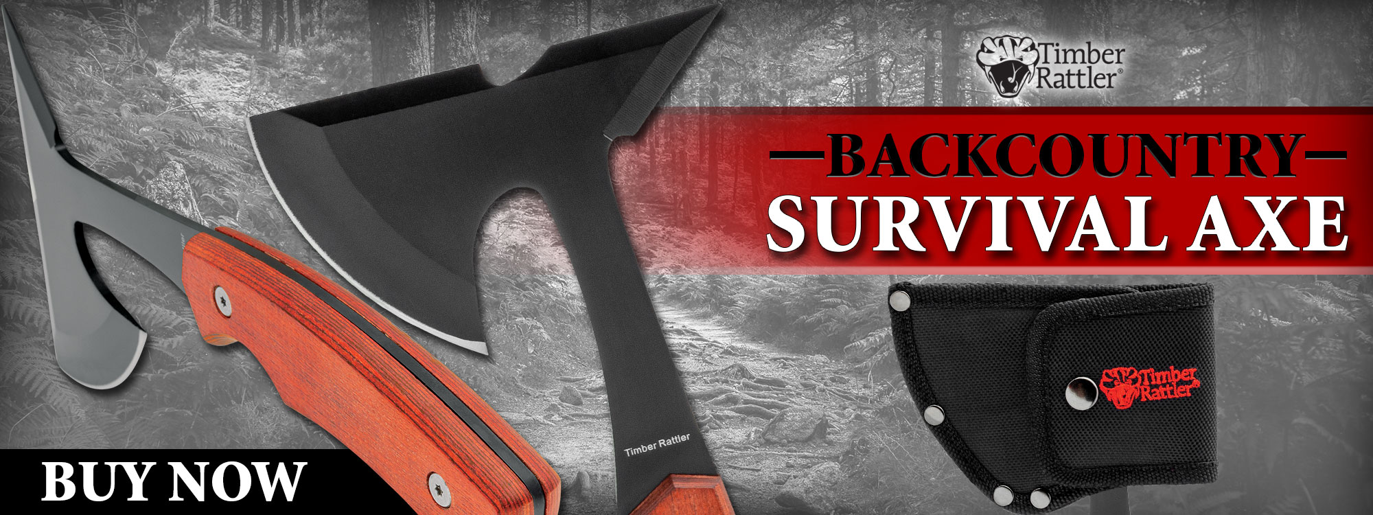 Timber Rattler Backcountry Survival Axe