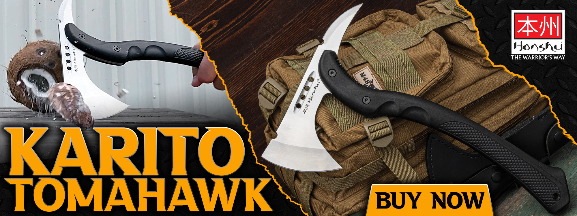 Honshu Karito Tomahawk Axe