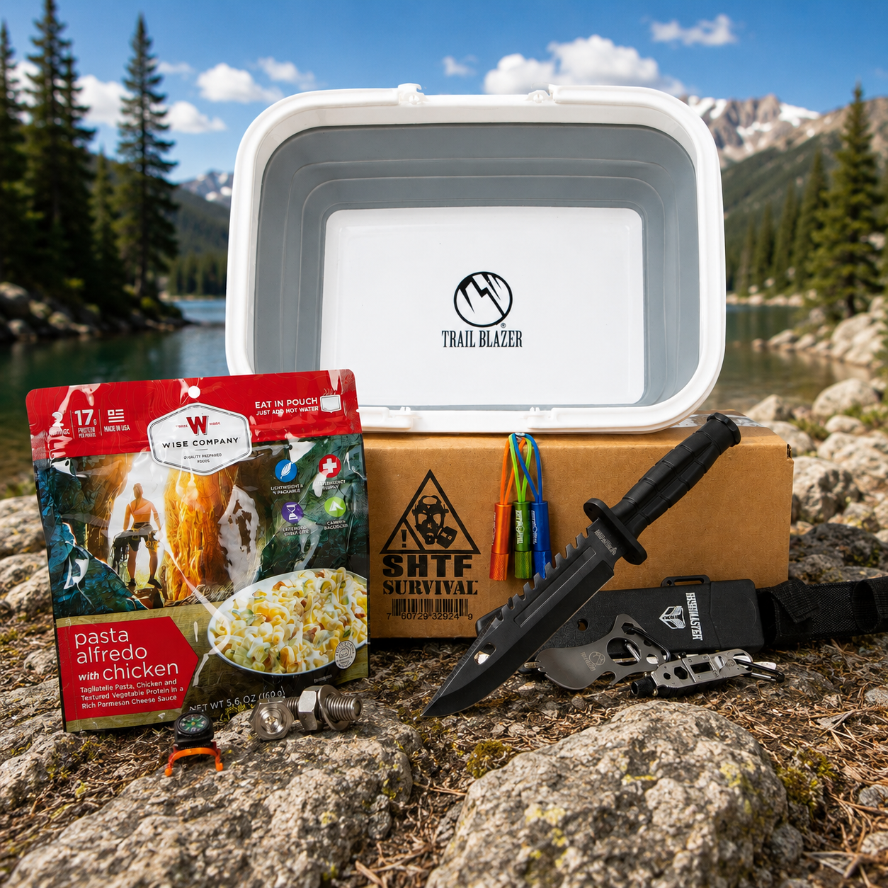Previous SHTF Survival Box contents