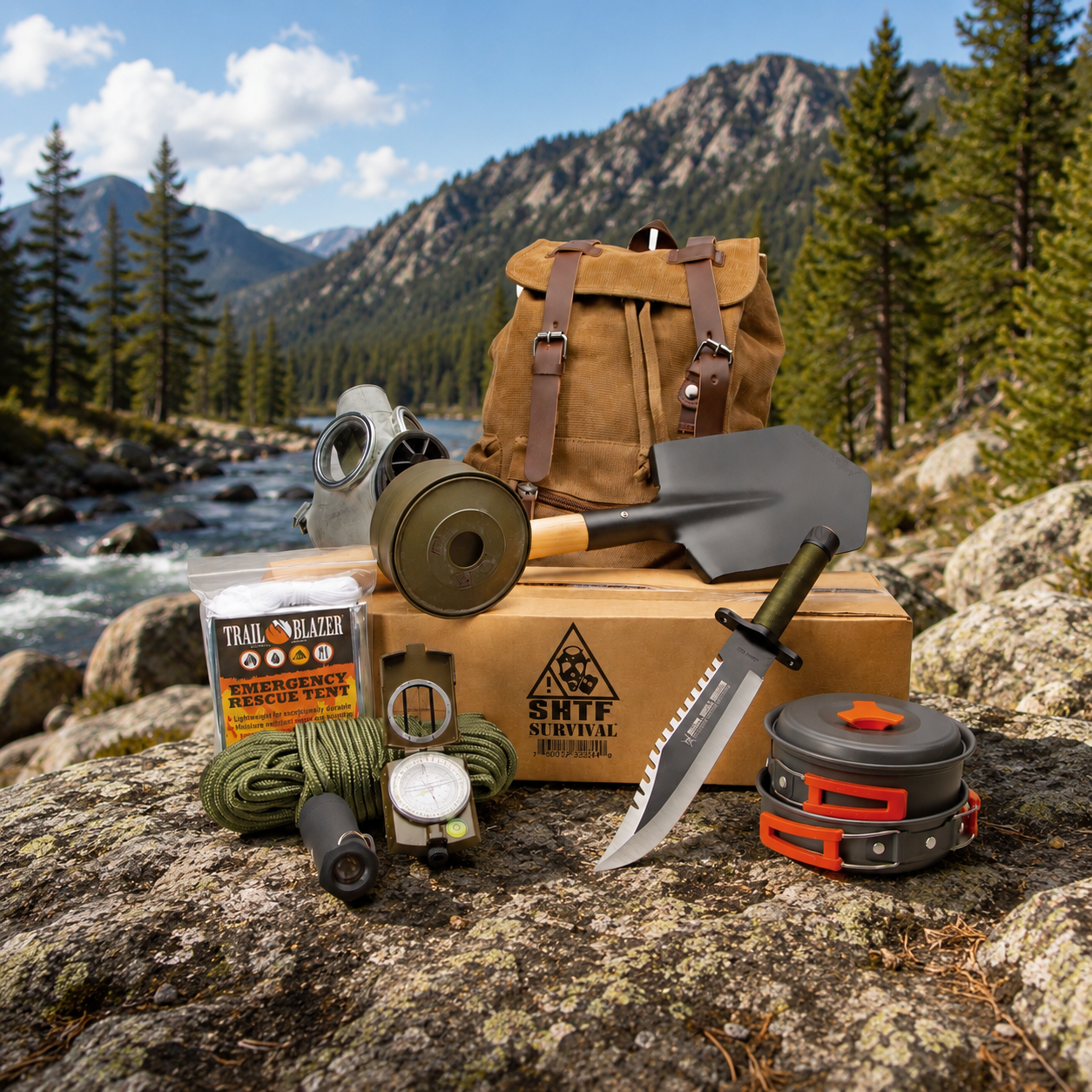 Previous SHTF Survival Box contents