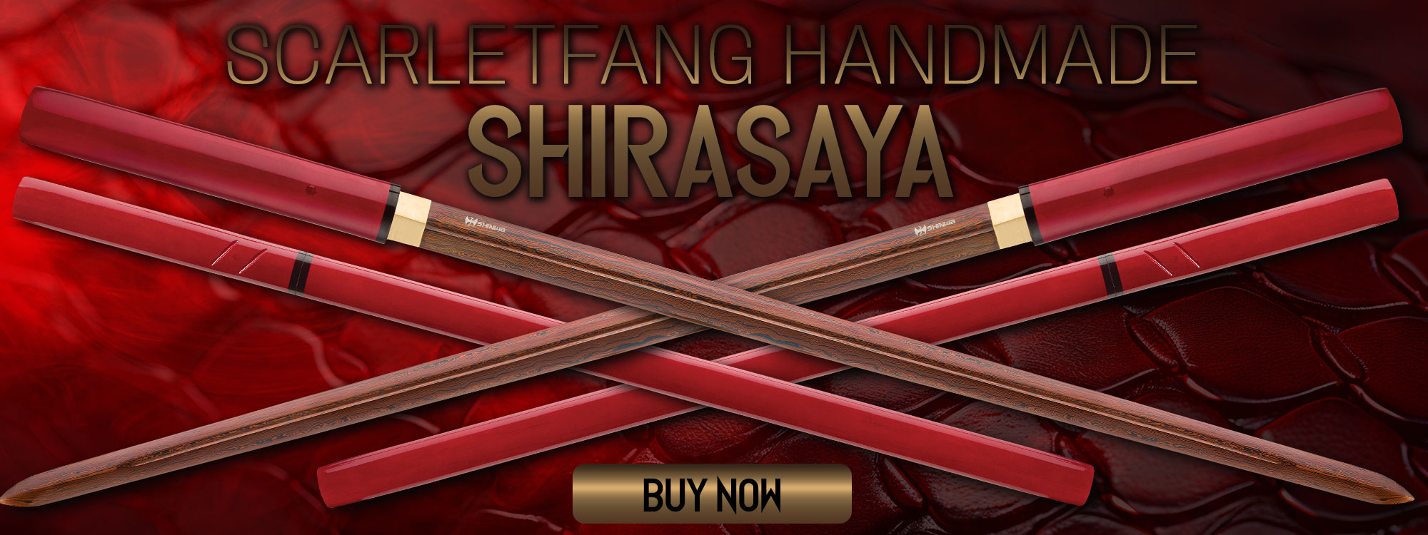 Shinwa ScarletFang Handmade Shirasaya