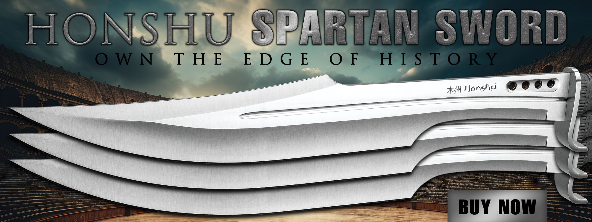 Honshu Spartan Sword And Sheath