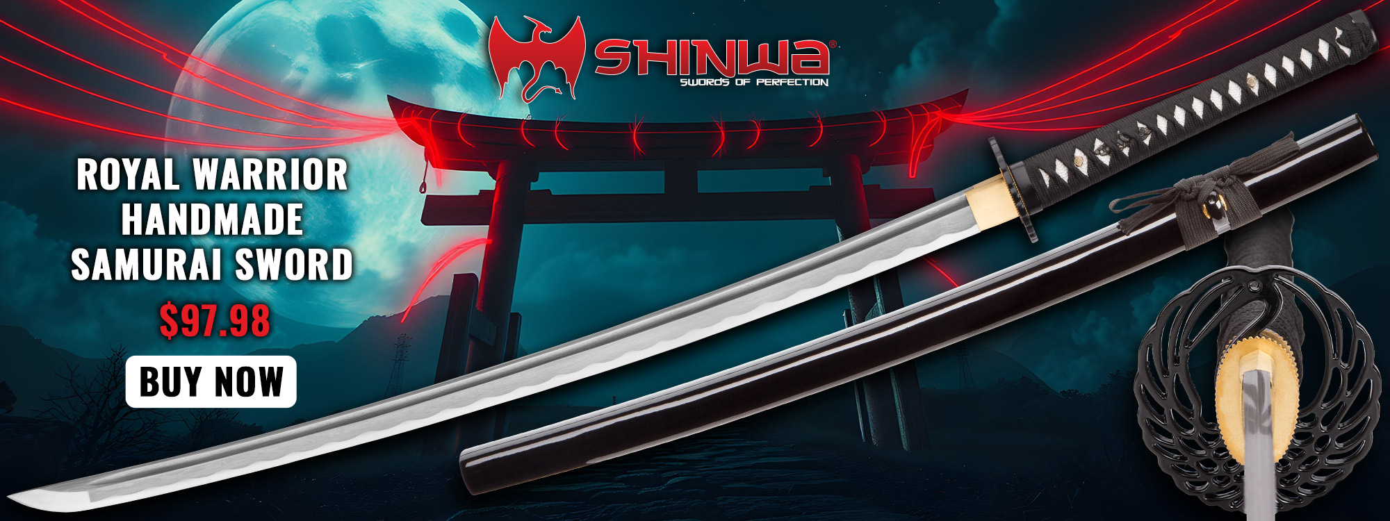 Shinwa Royal Warrior Handmade Samurai Sword