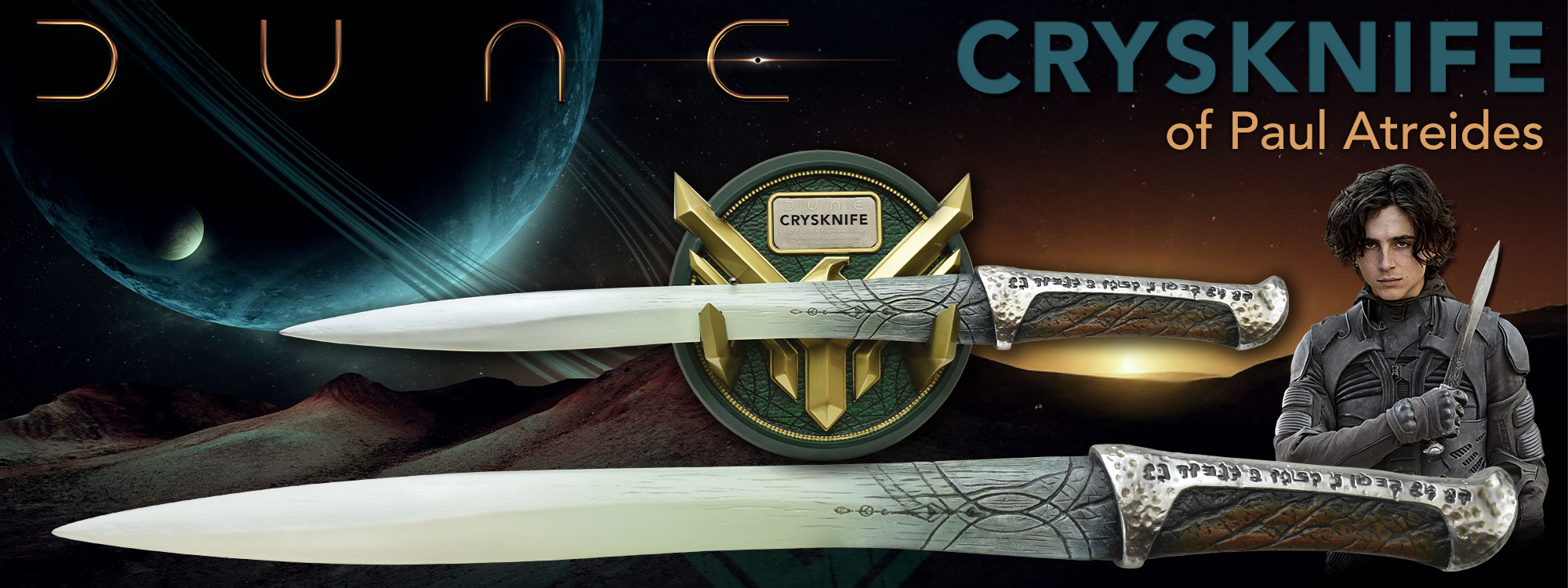 Dune Crysknife Of Paul Atreides