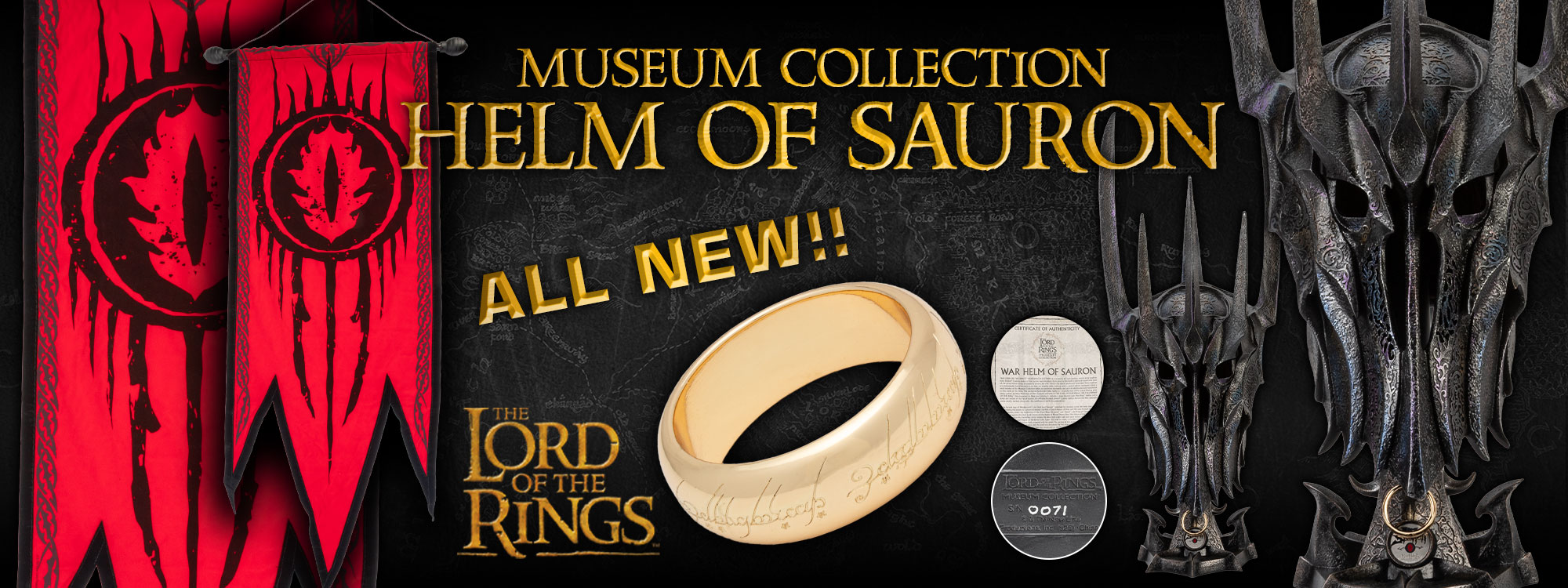 Lord of the Rings Museum Collection Helm of Sauron