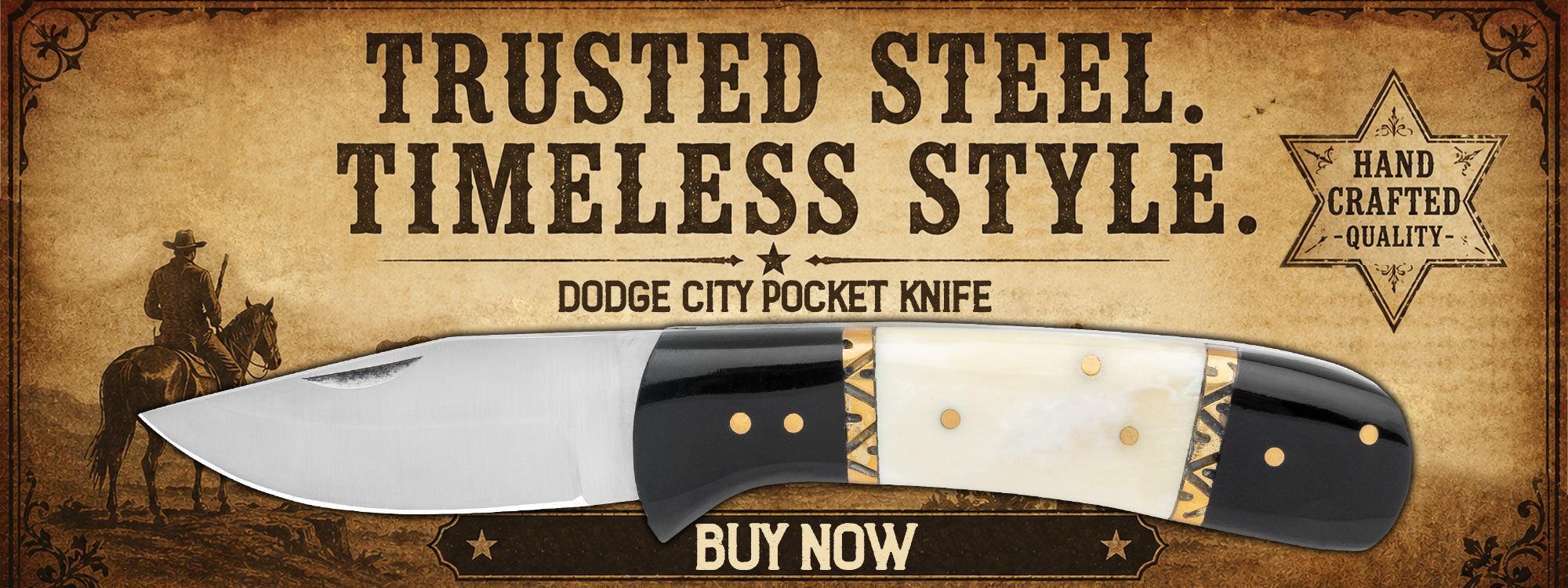 Timber Wolf Dodge City Pocket Knife