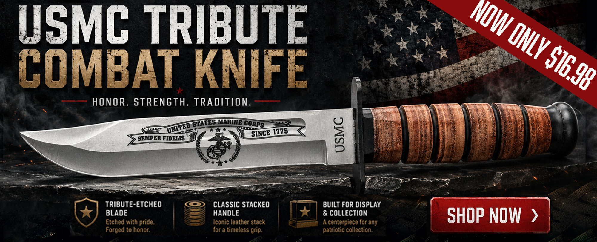 USMC Tribute Combat Knife