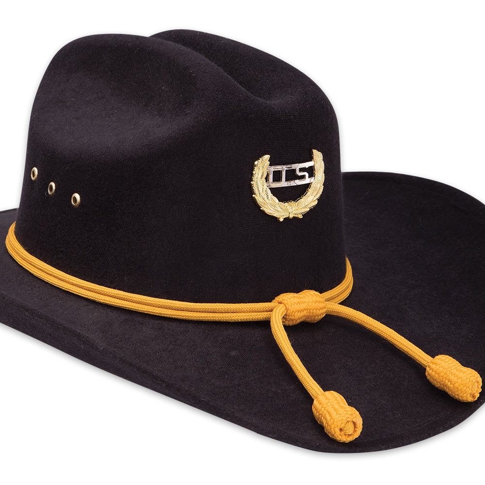Gold Civil War US Cavalry Union Leaf Hat Pin | BUDK.com - Knives ...