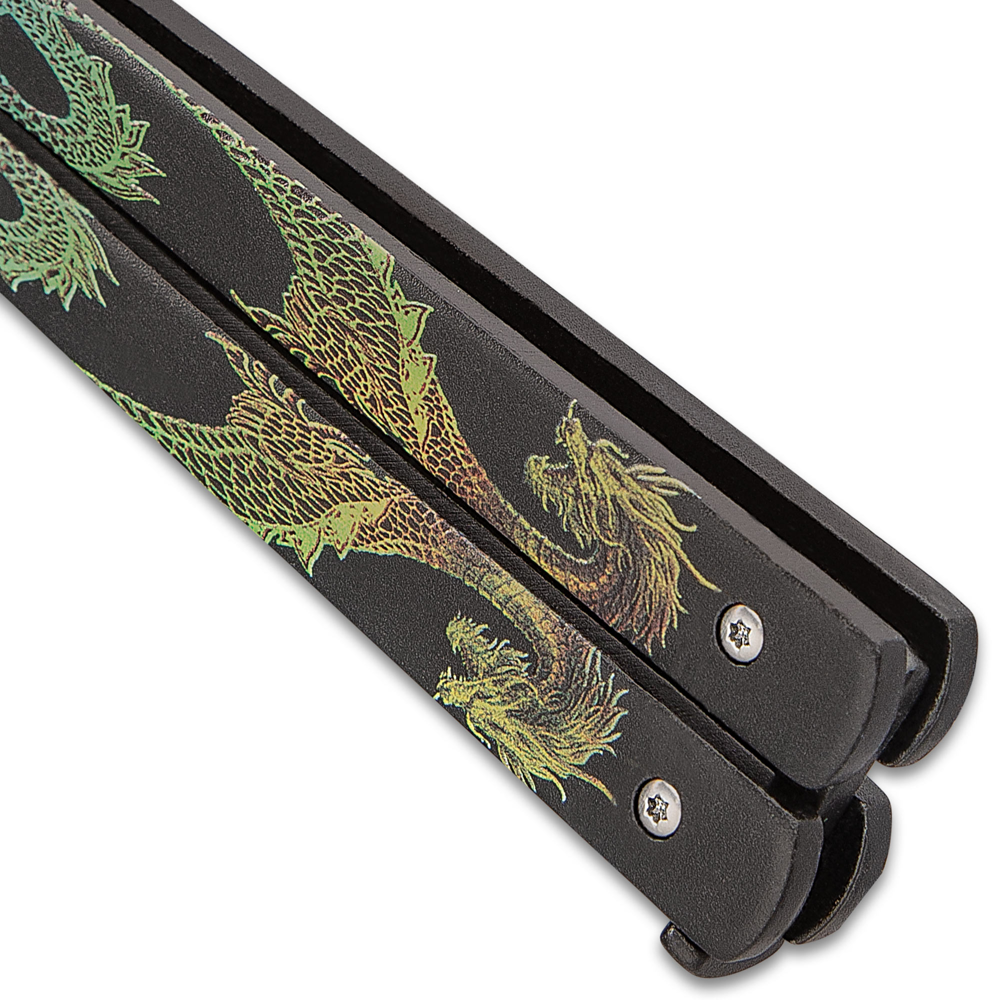 Twin Dragon Butterfly Knives   E49 NF1042 