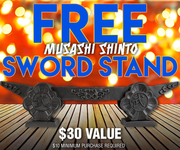 FREE Musashi Shinto Katana Sword Stand