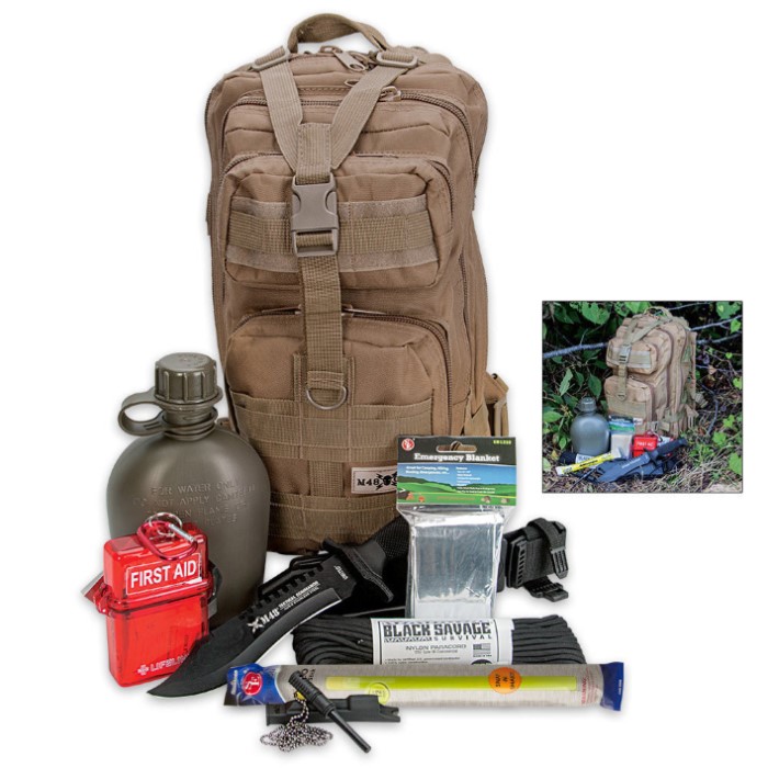 Quick Escape Ultra Light Bug Out Bag With Supplies | CHKadels.com ...