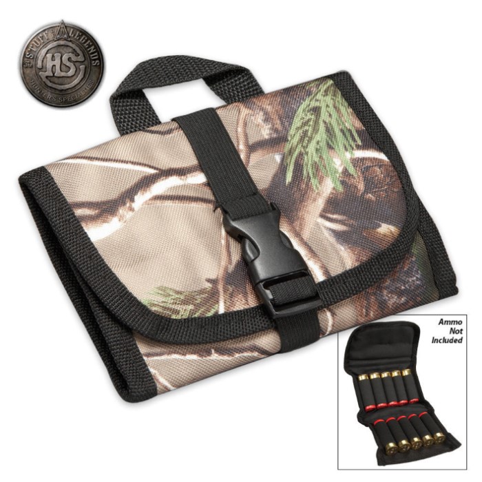 Shotgun Ammo Pouch Realtree Camo | Kennesaw Cutlery