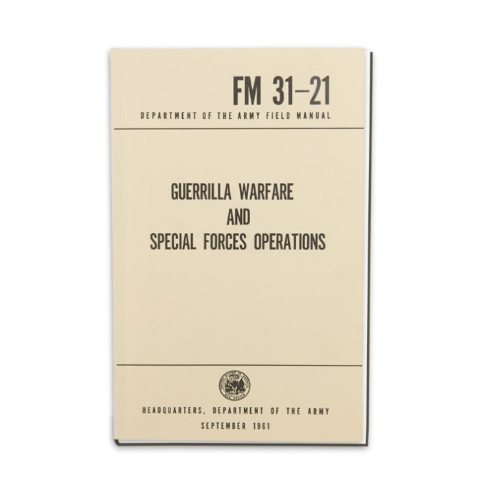 Military Manual - Guerrilla Warfare & Special Forces Operations | True
