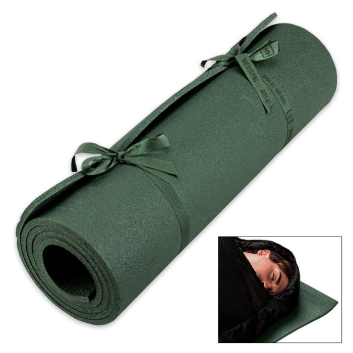 Military Surplus Foam Sleeping Mat Survival & Camping Gear