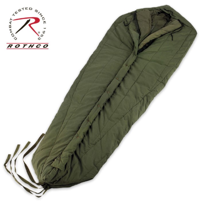 GI Style Intermediate Old Mummy Sleeping Bag Survival