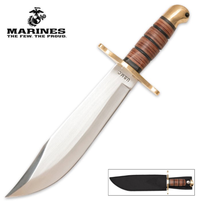 USMC Jungle Bowie Knife Survival & Camping Gear