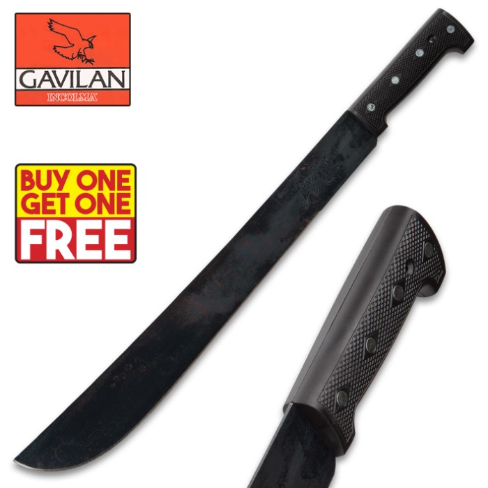 Gavilan Textured ABS Handle Machete BOGO Kennesaw Cutlery