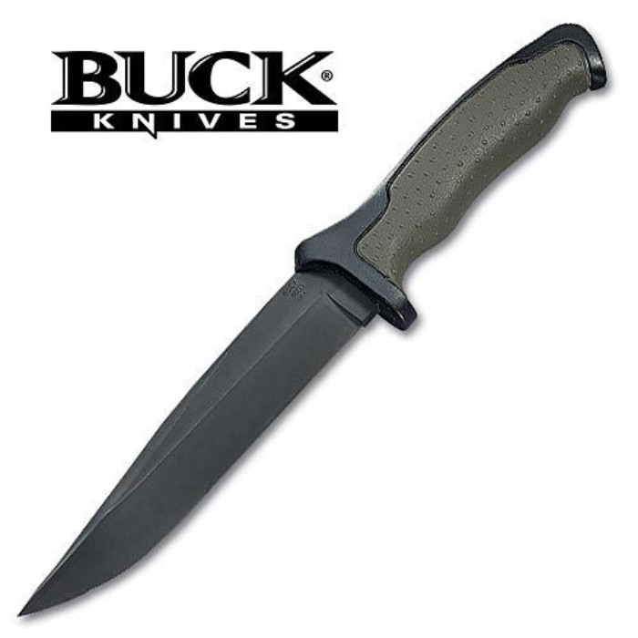 Buck Long Nighthawk Fixed Blade Knife Budk Com Knives Swords