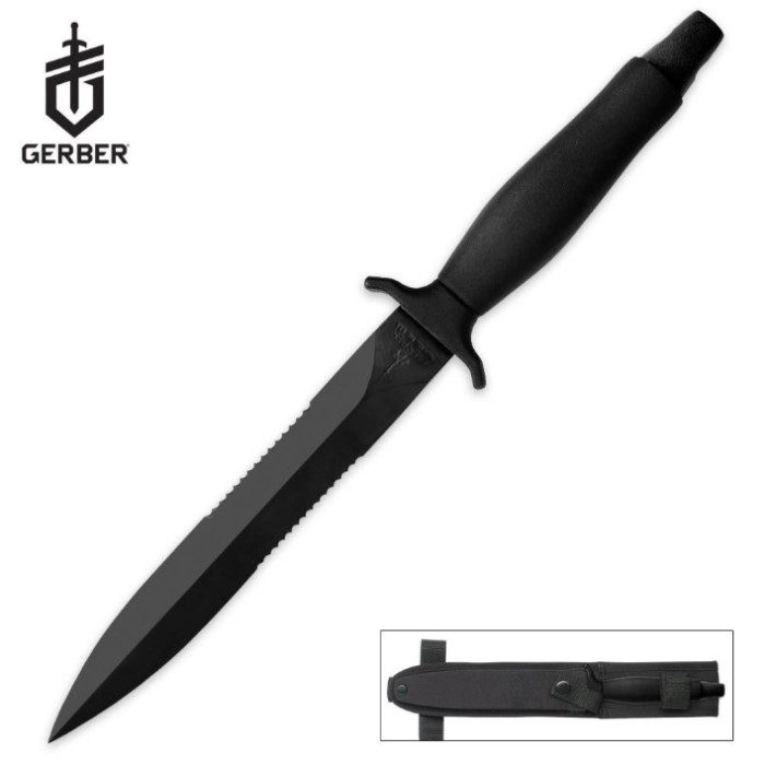 Gerber Mark II Double Edged Dagger Knife True Swords