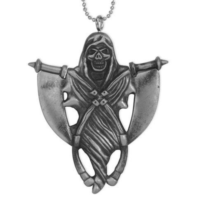 Azrael Necklace with Hidden Dagger Knives & Swords At The