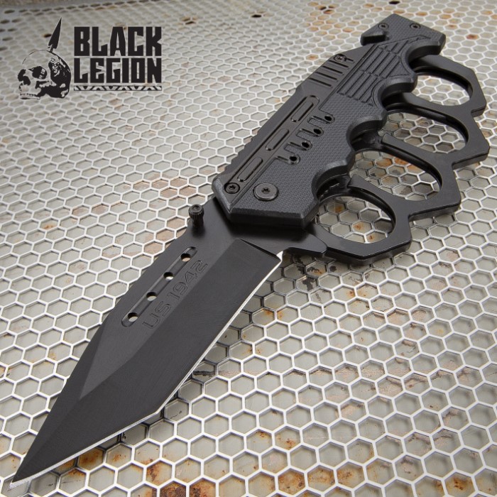 Ridge Runner Black Belt With Hidden Knife