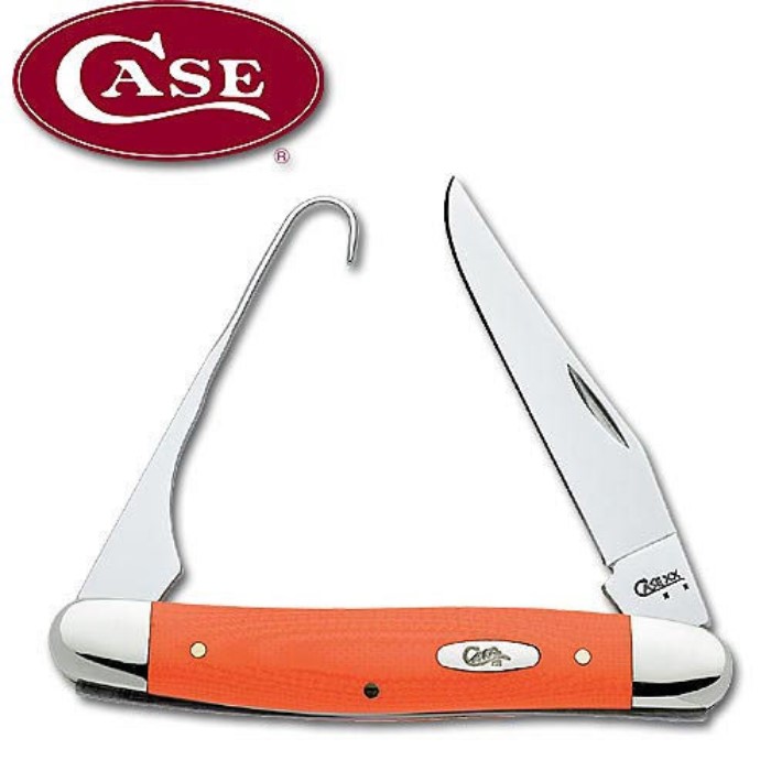 Case Orange G10 Bird Hunter Folding Knife Knives & Swords