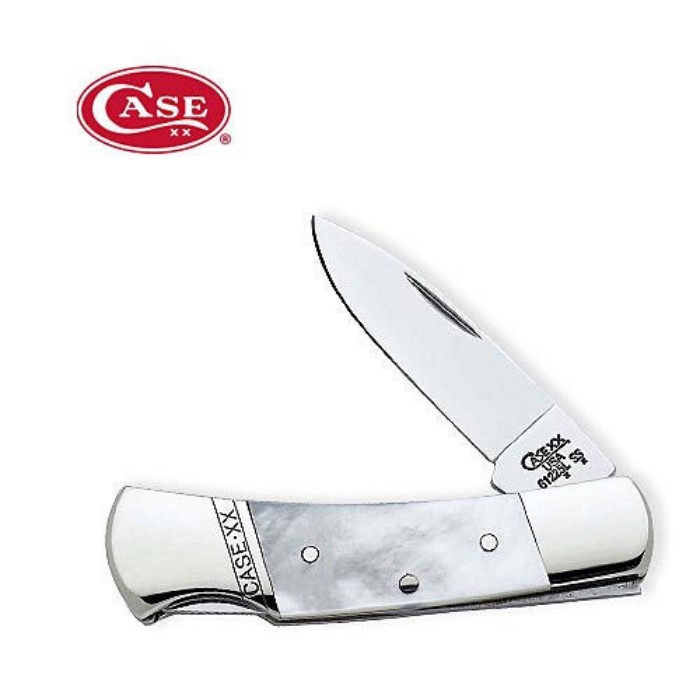 Case Mother of Pearl Lockback Folding Knife Knives
