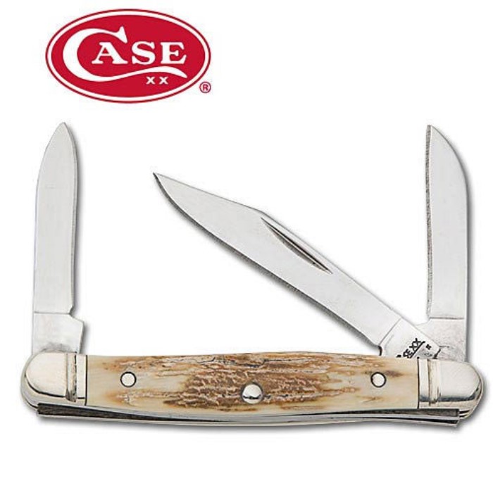 Case Limited Edition Mammoth Ivory Small Stockman Folding Knife BUDK