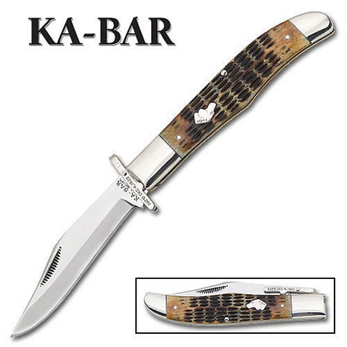 Kabar Dogs Head Swing Guard Folding Knife | BUDK.com - Knives & Swords