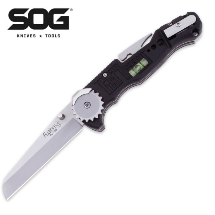 Fusion SOG Contractor Knife w/ Tools True Swords