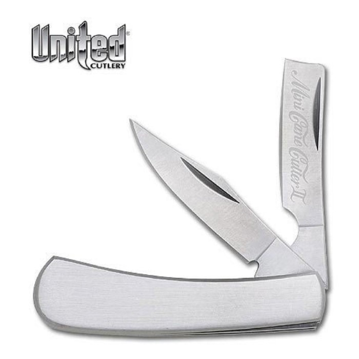 Mini Cane Cutter Two Blade Folding Knife Free Shipping!