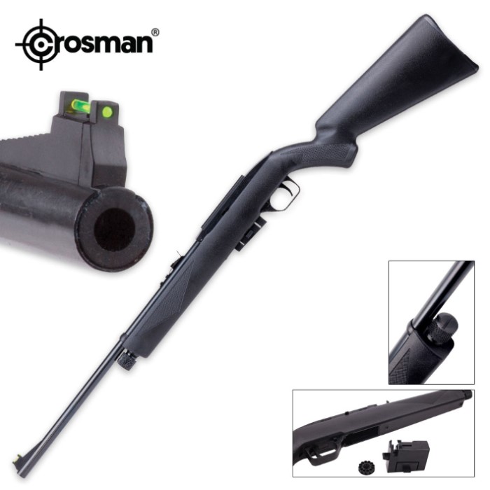 RepeatAir 1077 Black MultiShot Air Rifle SemiAutomatic Repeater