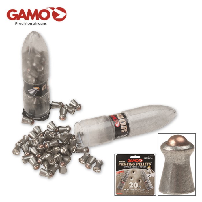 Gamo Armor Piercing Pellet .177 Cal 80 Count Survival