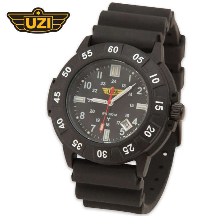 Watch this uzi. Часы Uzi Tritium Protector Rothco. Наручные часы Uzi 1-18b.